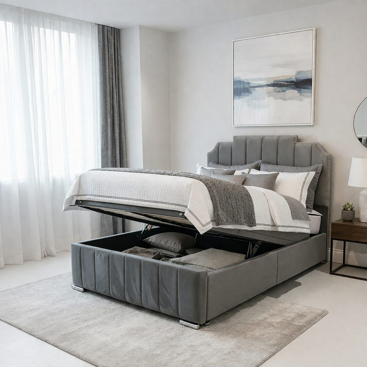 Thistle Ottoman Divan Bed thumbnail 3