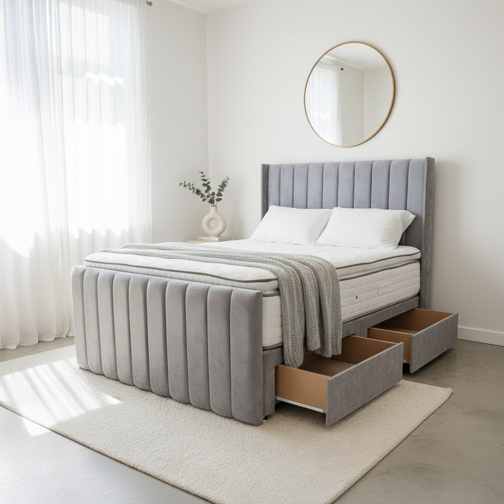 Quartz Footboard Bed thumbnail 2