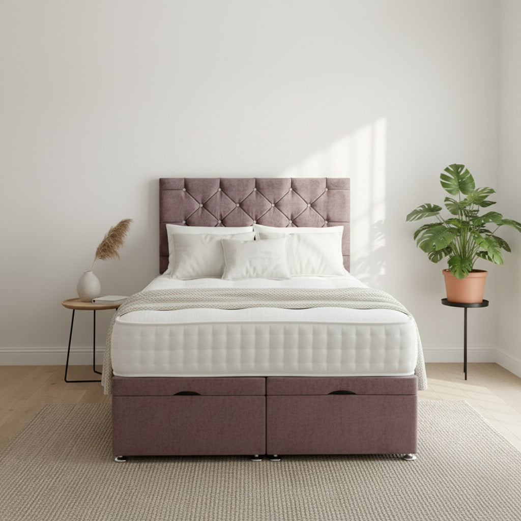 Ivory Chesterfield Bed thumbnail 2