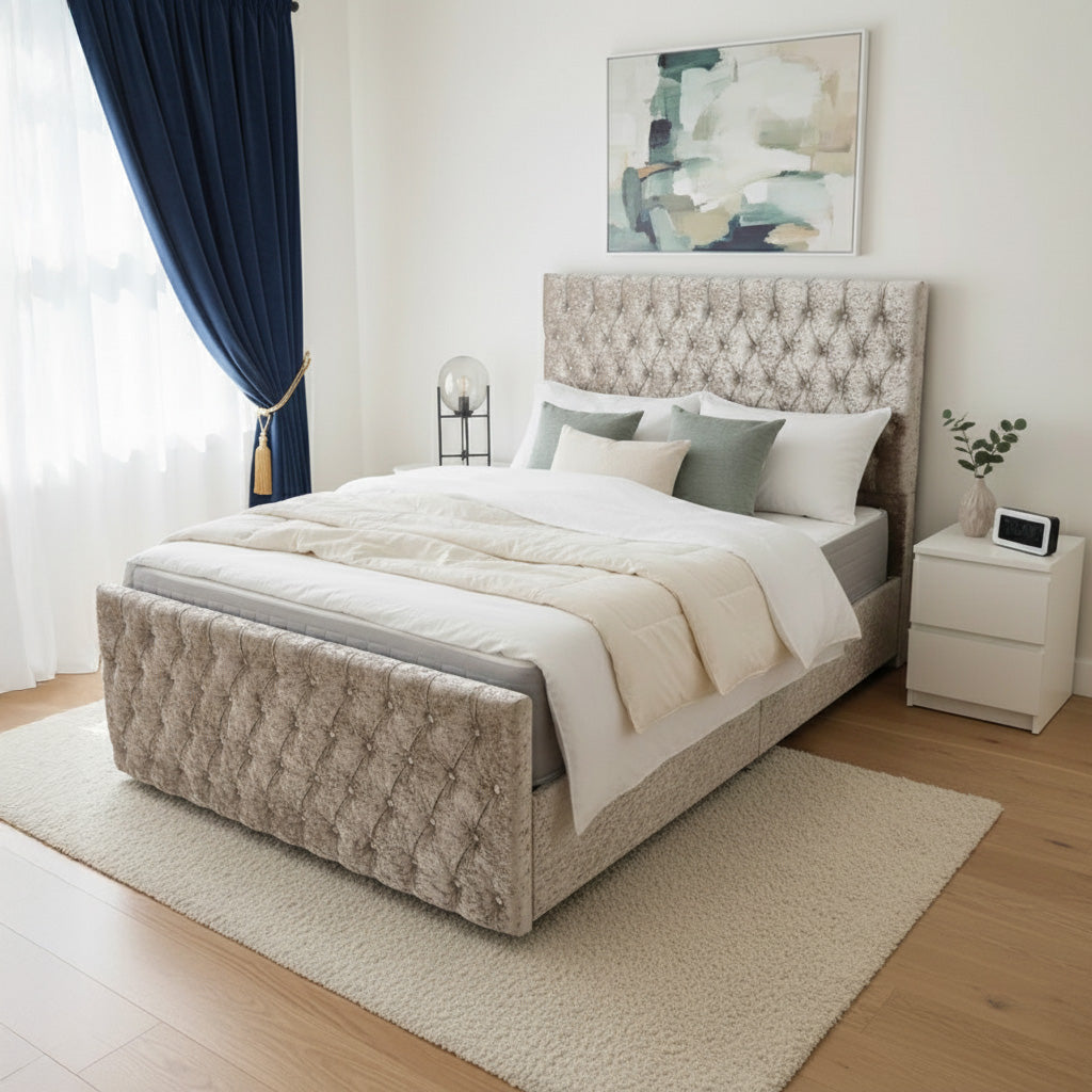 Opaline Chesterfield Bed