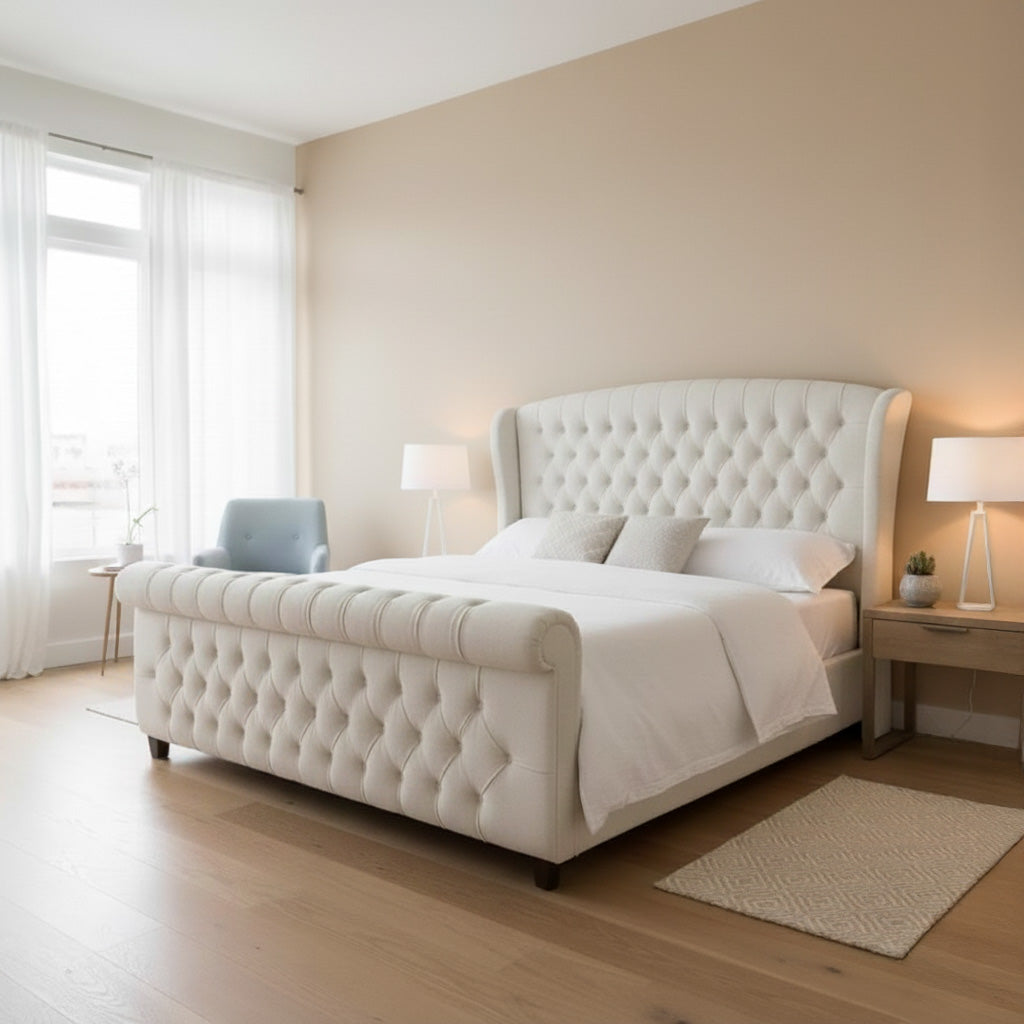 Caspian Chesterfield Bed